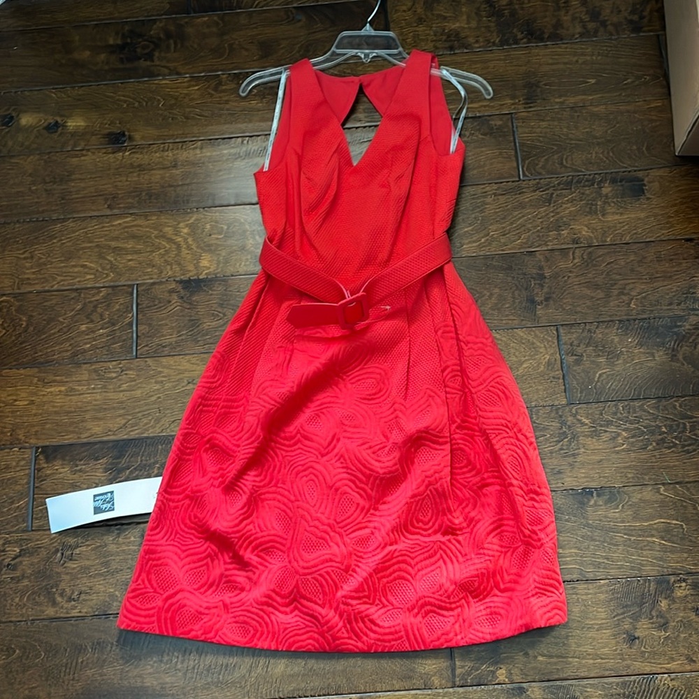 Kay Unger belted dress